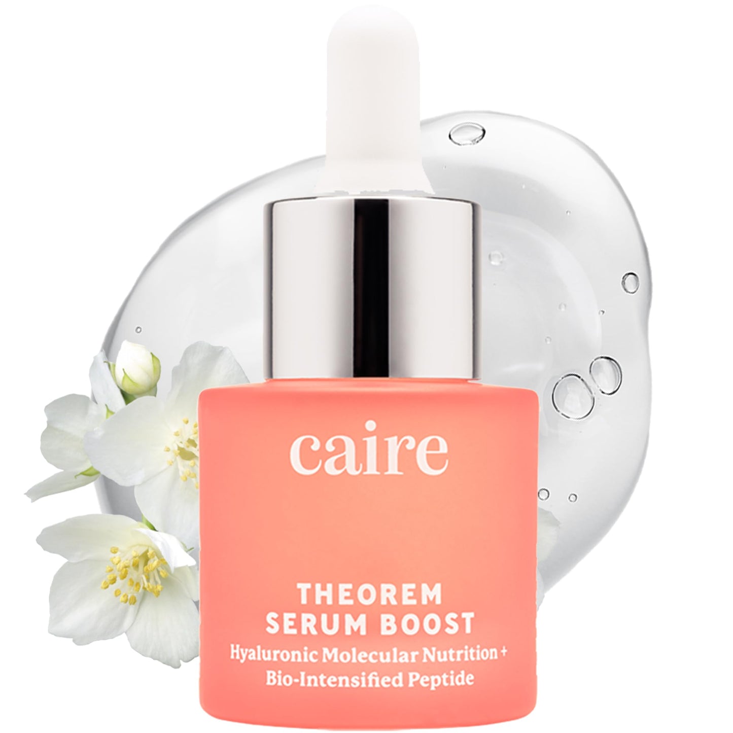 Caire ‘Own Your Age’ Hyaluronic Acid Peptide Deep Infusing Serum for Face, Eyes + Neck | Wrinkle Fighting, Collagen Generation for Women Over 40 | 30ml